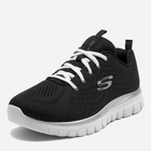 Жіночі кросівки для залу Skechers Graceful - Get Connected 12615W-BKW 37 (7US) 24 см Чорні (191665730194) - зображення 5