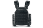 Плитоноска / тактичний жилет Plate Carrier U-WIN PRO зі швидким скиданням 250х300 з камербандами L під балістичні пакети Cordura 500 Чорний - изображение 2