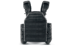 Плитоноска / тактичний жилет Plate Carrier U-WIN PRO зі швидким скиданням 260х330 з камербандами M під балістичні пакети Cordura 500 Чорний - изображение 2