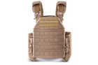 Плитоноска / тактичний жилет Plate Carrier U-WIN PRO зі швидким скиданням 260х330 з камербандами L під балістичні пакети Cordura 1000 Тан - изображение 2