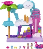 Ігровий набір Поллі Покет автомийка Poly Pocket 2 Micro Dolls with Toy Car Water Play HHJ05
