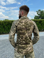 Військова тактична сорочка з довгим рукавом Убакс 46 Піксель - зображення 3