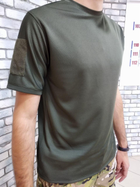 Летняя военная тактическая футболка 60 Хаки - изображение 3