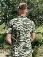 Військова тактична футболка з коротким рукавом Поло 44 Піксель - зображення 3