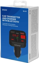 FM-transmiter Savio TR-15 z Bluetooth i ładowarką PD (5901986047889) - obraz 7