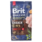 Сухий корм Brit Premium Adult L для дорослих собак великих порід зі смаком курки