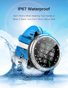 Smartwatch Kumi M1 niebieski (KU-M1/BE) - obraz 5
