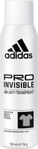Спрей-дезодорант Adidas Pro Invisible 150 мл (3616303440640)
