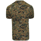 Футболка тактическая мужская летняя повседневная футболка для силовых структур S Marpat Brown TR_167S - изображение 5