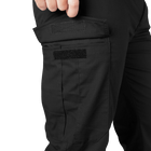 Штаны тактические полевые износостойкие штаны для силовых структур M Черный TR_5855M - изображение 6