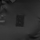 Поло футболка тактична польова повсякденна футболка для силових структур XXXL Чорний TR_1801XXXL - зображення 6