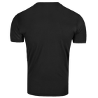 Футболка тактична чоловіча літня повсякденна футболка для силових структур S Чорний TR_5874S - зображення 3