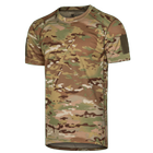Футболка мужская тактическая полевая повседневная футболка для спецсужб (XXXL) Multicam TR_7148 (XXXL) - изображение 1