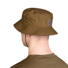 Панама тактическая универсальная маскировочный головной убор для спецслужб 60 Коричневый TR_5873.60 - изображение 3