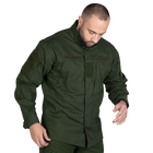 Китель тактический полевая уставная куртка для силовых структур KOMBAT M Олива TR_6526 - изображение 2