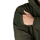 Куртка тактична зносостійка легка тепла куртка для спецслужб M Олива TR_6613M - зображення 8