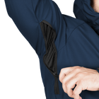 Куртка тактическая износостойкая легкая теплая куртка для спецслужб XS Синий TR_7005XS - изображение 6