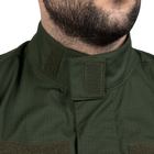 Китель тактический полевая уставная куртка для силовых структур KOMBAT L Олива TR_6526L - изображение 7