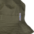 Панама тактическая универсальная маскировочный головной убор для спецслужб 57 Олива TR_6685(57) - изображение 6