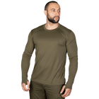 Лонгслив тактичечкий мужская футболка с длинным рукавом для силовых структур L Олива TR_7044L - изображение 2