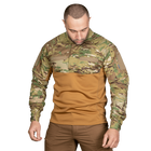Сорочка тактична польова зносостійка літньо-весняна сорочка KOMBAT (XL) Multicam/Койот TR_7018(XL) - зображення 2