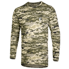 Лонгслив тактичечкий мужская футболка с длинным рукавом для силовых структур XL ММ14 TR_6676XL - изображение 1