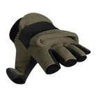 Рукавички тактичні польові універсальні рукавиці для мисливців та силових структур L Олива TR_6606L - зображення 2