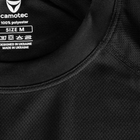 Футболка чоловіча тактична польова повсякденна футболка для спецсужб (L) Чорний TR_7094 (L) - зображення 6