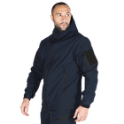 Куртка тактична зносостійка легка тепла куртка для спецслужб L Синій TR_6588L - зображення 3