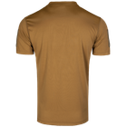 Футболка мужская тактическая полевая повседневная футболка для спецсужб XL Койот TR_5867XL - изображение 2