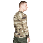 Лонгслив тактичечкий мужская футболка с длинным рукавом для силовых структур XXXL A-Tacs Au TR_2206XXXL - изображение 4