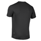 Футболка тактична чоловіча літня повсякденна футболка для силових структур S Чорний TR_1138S - зображення 6