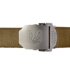 Ремінь тактичний розвантажувальний офіцерський портупея швидкозмінна 125см 6531 Койот TR_6531 - зображення 4