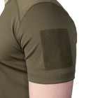 Футболка мужская тактическая полевая повседневная футболка для спецсужб (L) Олива TR_7102 (L) - изображение 5
