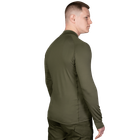 Лонгслив тактичечкий мужская футболка с длинным рукавом для силовых структур XXXL Олива TR_7065XXXL - изображение 4