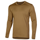 Лонгслів тактичний універсальний повсякденна футболка для занять спортом Койот XXL TR_7103 (XXL) - зображення 1