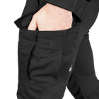 Штаны тактические полевые износостойкие штаны для силовых структур L Черный TR_5809L - изображение 8