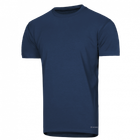 Футболка чоловіча тактична польова повсякденна футболка для спецсужб S Синій TR_2410S - зображення 1