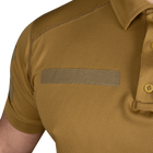 Поло футболка тактическая полевая повседневная футболка для силовых структур S Койот TR_5861S - изображение 7