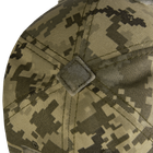 Бейсболка тактическая универсальная кепка для спецслужб CAMOTEC 5856 ММ14 TR_5856 - изображение 5