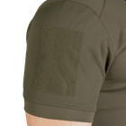 Поло футболка тактическая полевая повседневная футболка для силовых структур (XL) Олива TR_7045(XL) - изображение 6