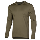 Лонгслив тактичечкий мужская футболка с длинным рукавом для силовых структур M Олива TR_7044M - изображение 1