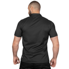 Поло футболка тактична польова повсякденна футболка для силових структур S Чорний TR_2292S - зображення 4