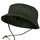 Панама тактическая универсальная маскировочный головной убор для спецслужб 61 Олива TR_6644-61 - изображение 1