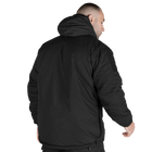Куртка тактична зносостійка польова теплий верх для силових структур XXXL Чорний TR_6578XXXL - зображення 4
