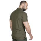 Поло футболка тактическая полевая повседневная футболка для силовых структур (M) Олива TR_7045(M) - изображение 4