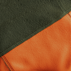 Шапка флисовая полевая тактический универсальный головной убор для спецслужб M Олива/Оранжевый TR_6599M - изображение 5