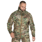 Куртка тактическая полевая износостойкая теплый верх для силовых структур S Multicam TR_0012 (S) - изображение 2