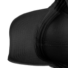 Бейсболка тактична універсальна кепка для спецслужб KOMBAT 5844 Чорний TR_5844 - зображення 6