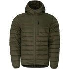 Пуховик легкий тактичний стебана куртка ергономічного крою M Оліва TR_2460M - зображення 1
